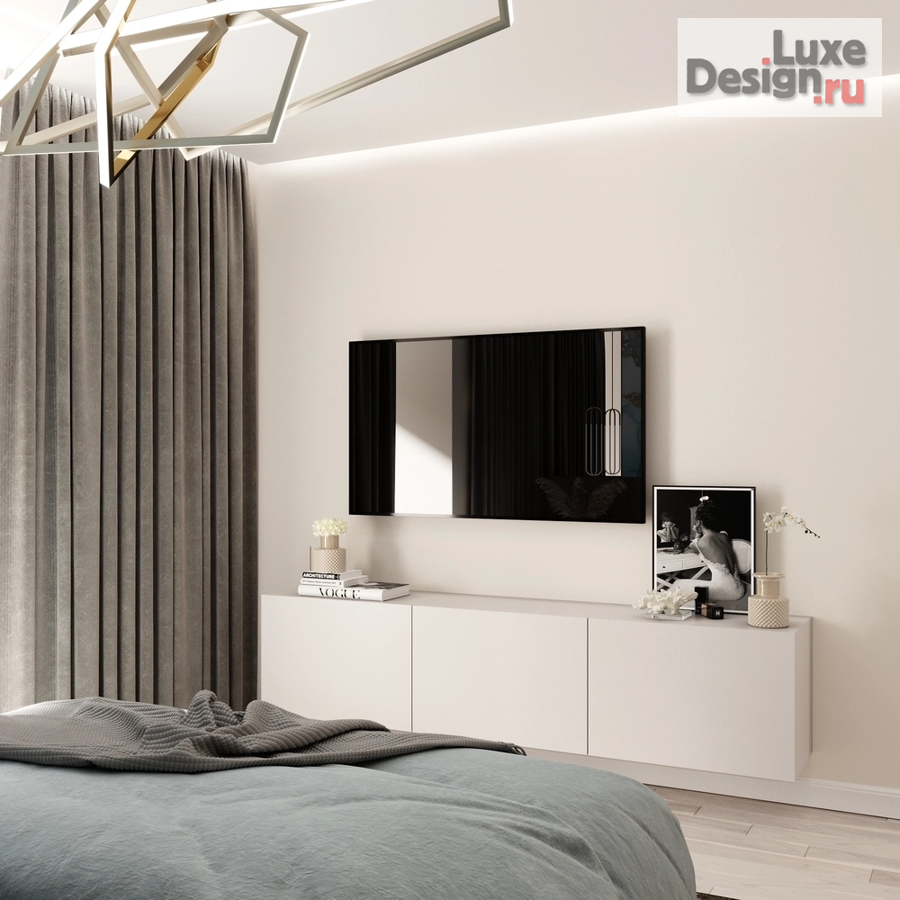 Дизайн интерьера четырехкомнатной квартиры "Квартира 110 м2 в современном стиле." (фото 19)