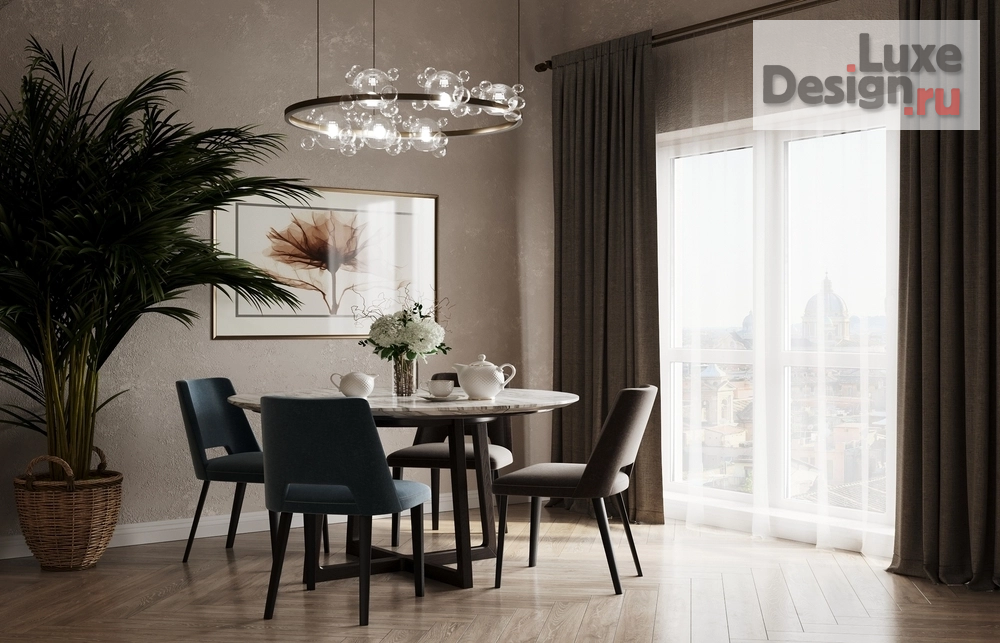 Дизайн интерьера частного дома "Архитектурный и Дизайн-проект дома 120м2 в г. Минске" (фото 5)