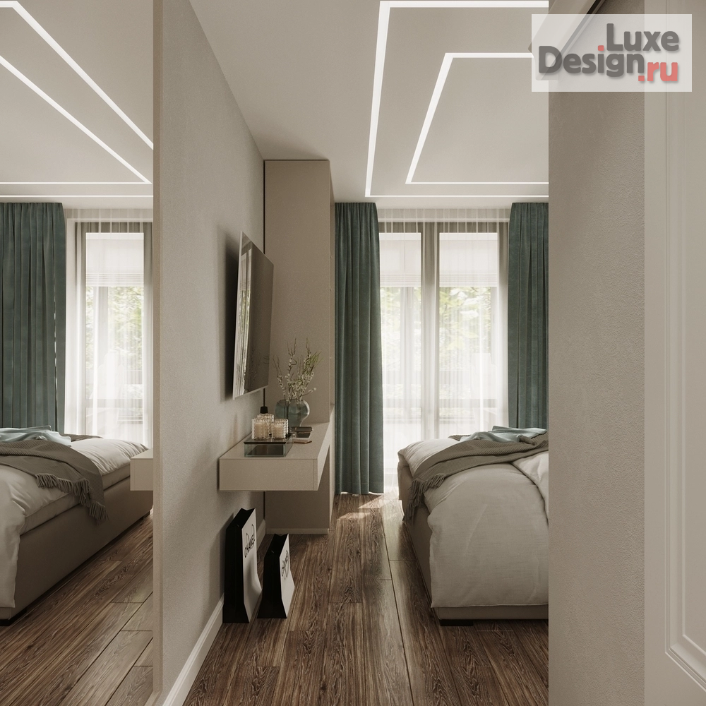 Дизайн интерьера трехкомнатной квартиры "Дизайн-проект квартиры в ЖК L'Club" (фото 34)