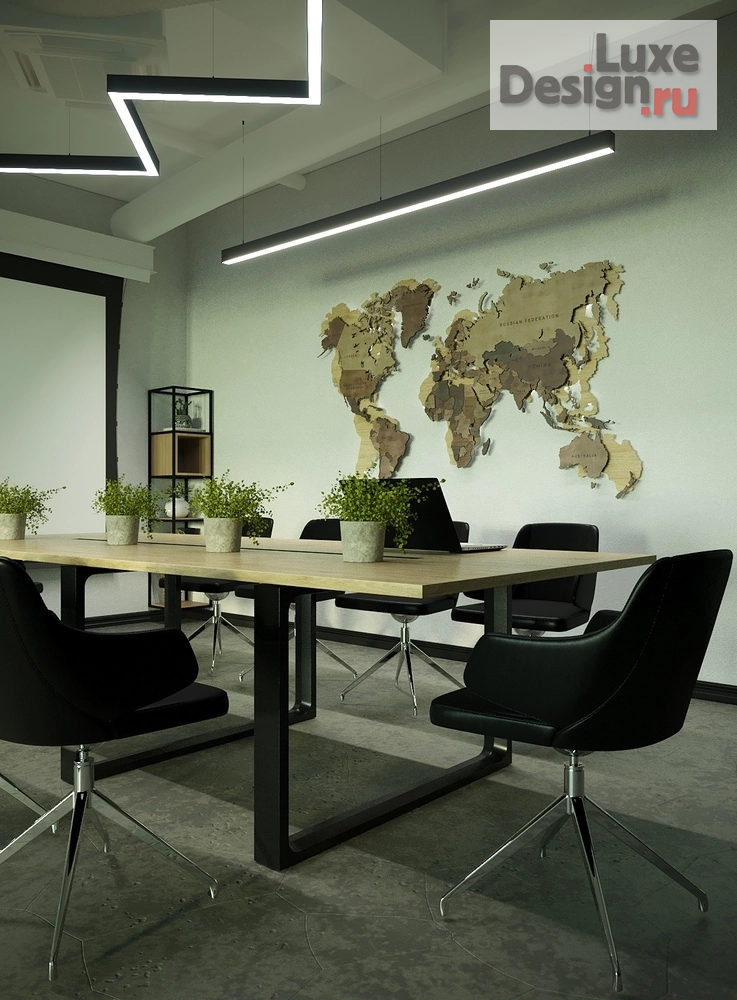 Дизайн интерьера офиса "Офис компании Zecurion. Переговорная." (фото 9)