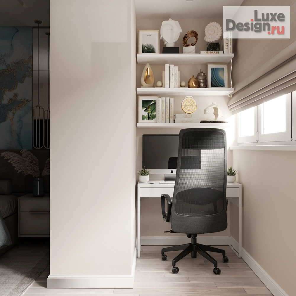 Дизайн интерьера четырехкомнатной квартиры "Квартира 110 м2 в современном стиле." (фото 21)