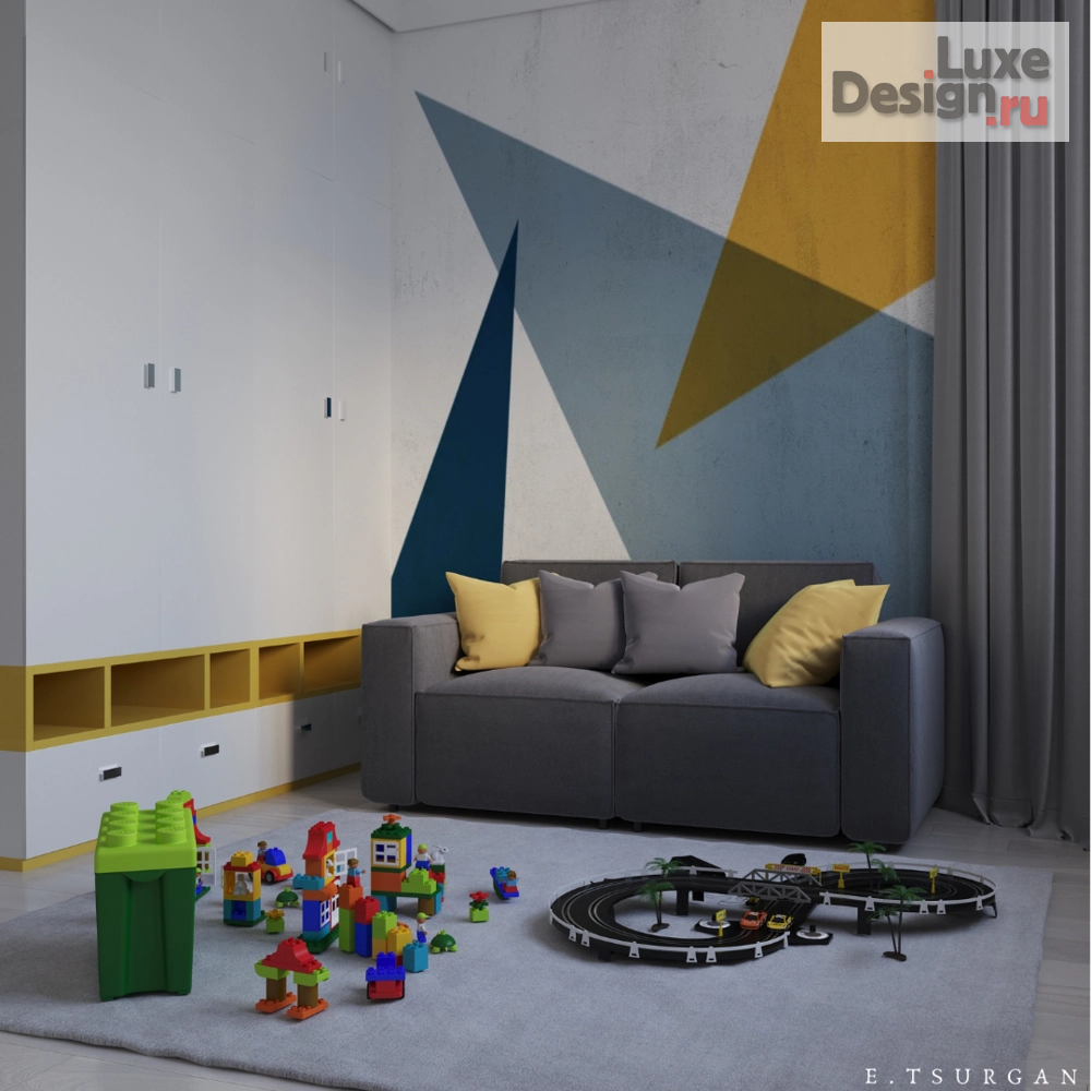 Дизайн интерьера четырехкомнатной квартиры "Квартира 108м2 в стиле современная классика." (фото 22) от дизайнера Цурган Екатерина Дизайн интерьера четырехкомнатной квартиры "Квартира 108м2 в стиле современная классика." (фото 22)