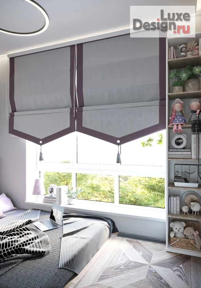 Дизайн интерьера трехкомнатной квартиры "Комната для девочки-подростка." (фото 7)