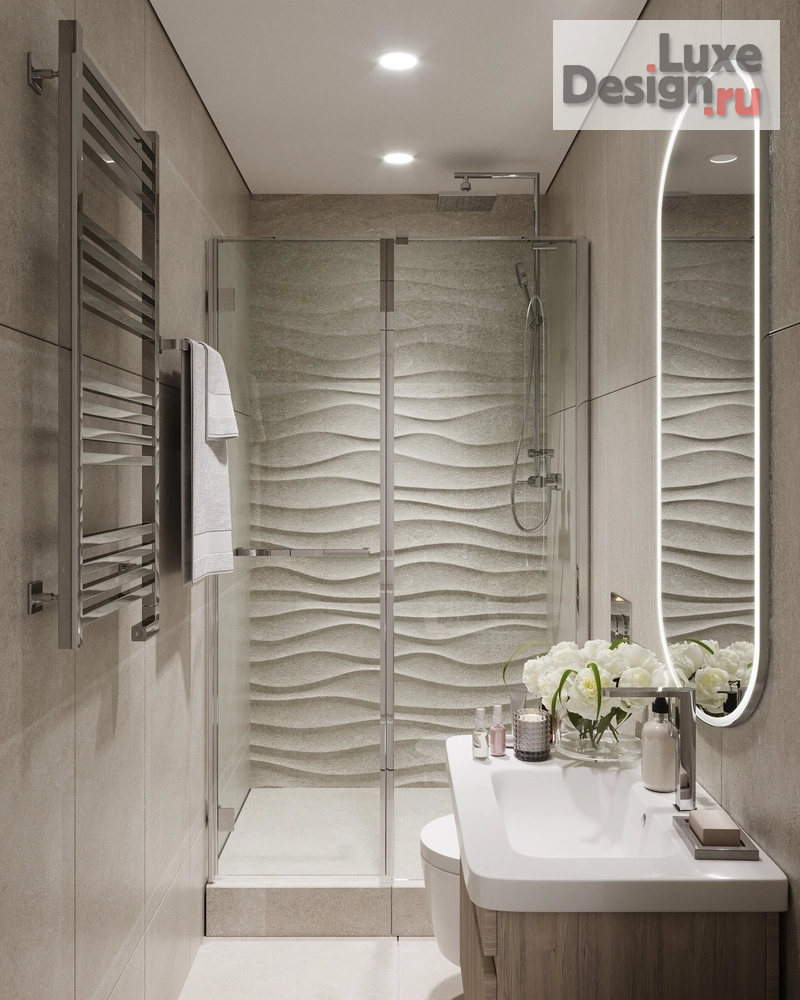 Дизайн интерьера четырехкомнатной квартиры "Квартира 110 м2 в современном стиле." (фото 25)