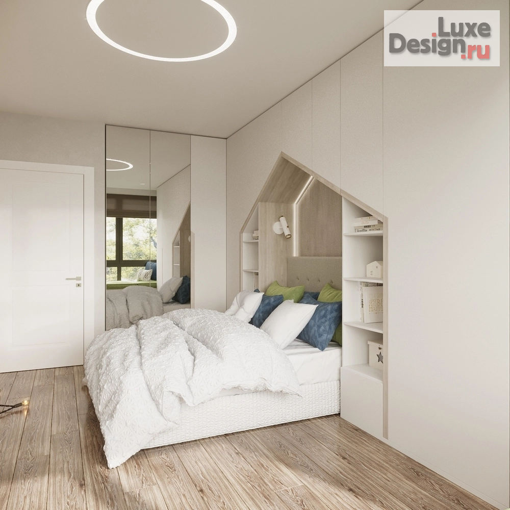 Дизайн интерьера трехкомнатной квартиры "Дизайн-проект квартиры в ЖК L'Club" (фото 25)