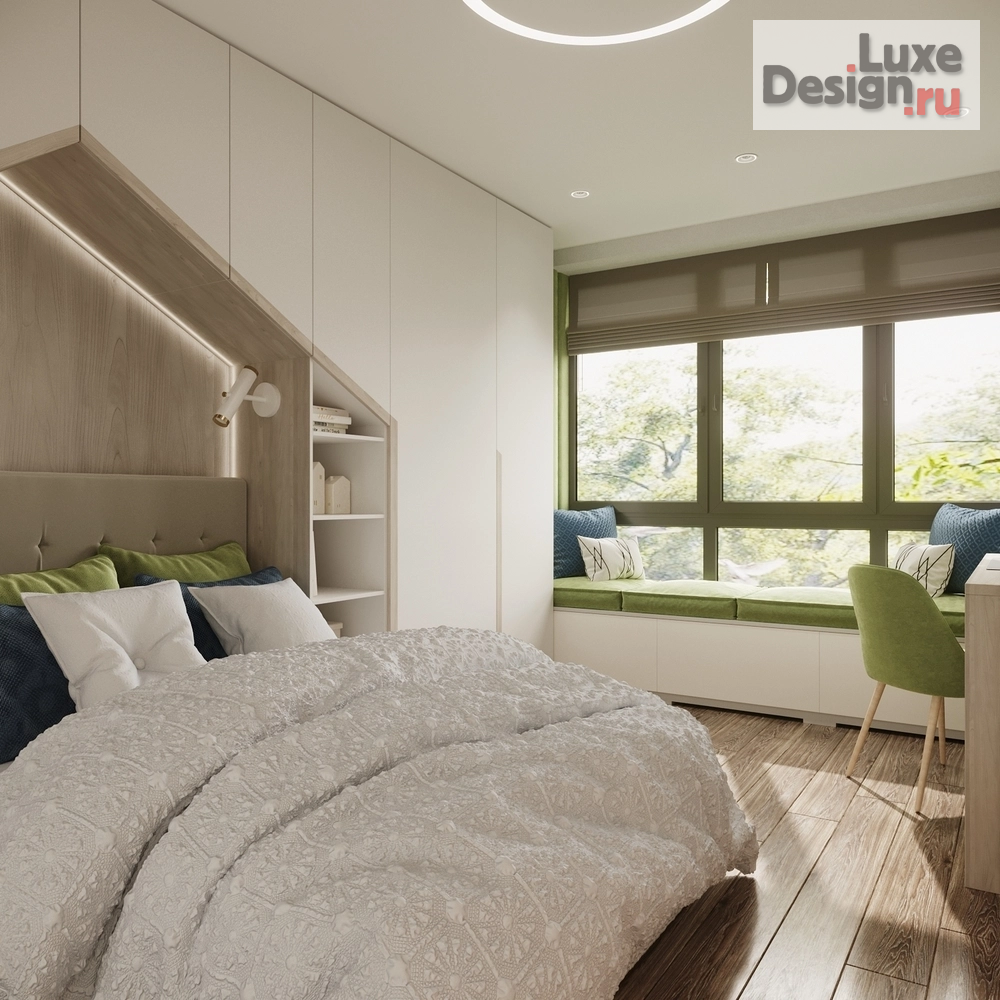 Дизайн интерьера трехкомнатной квартиры "Дизайн-проект квартиры в ЖК L'Club" (фото 26)