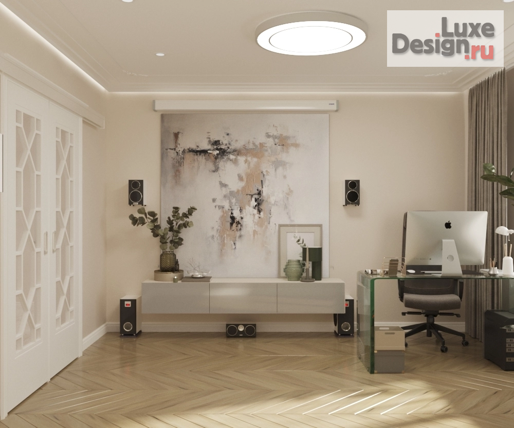 Дизайн интерьера трехкомнатной квартиры "Квартира 82 м2 у м. Академическая в г. Москва" (фото 14)