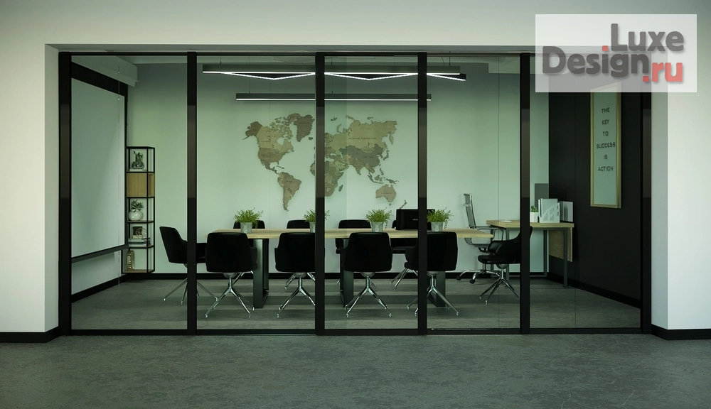 Дизайн интерьера офиса "Офис компании Zecurion. Переговорная." (фото 14)