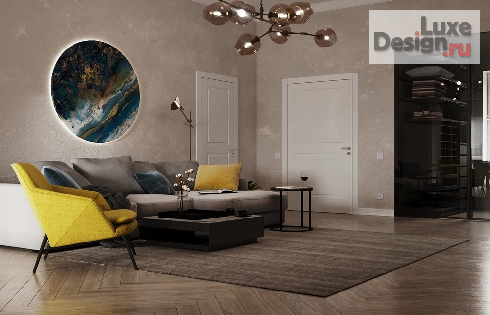 Дизайн интерьера частного дома "Архитектурный и Дизайн-проект дома 120м2 в г. Минске" (фото 10)