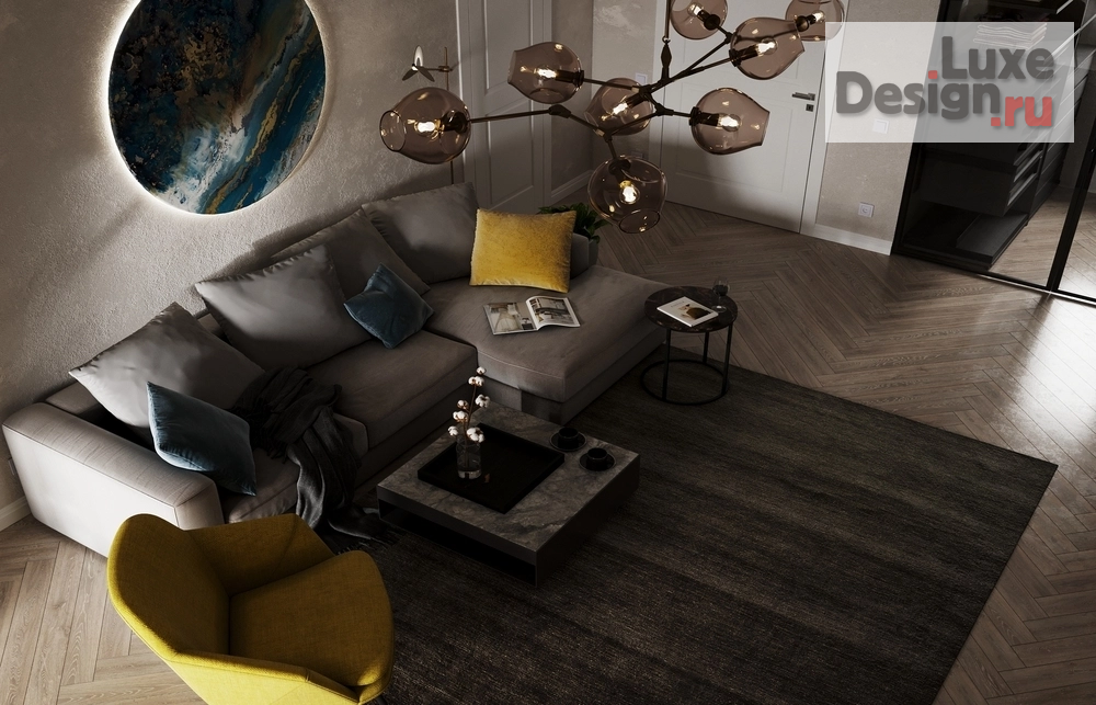 Дизайн интерьера частного дома "Архитектурный и Дизайн-проект дома 120м2 в г. Минске" (фото 13)