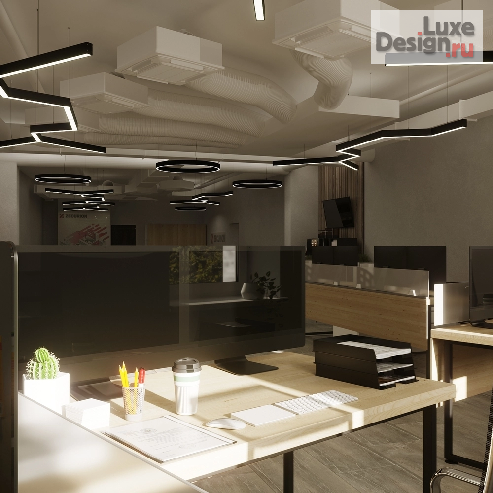Дизайн интерьера офиса "Офис компании Zecurion" (фото 1)