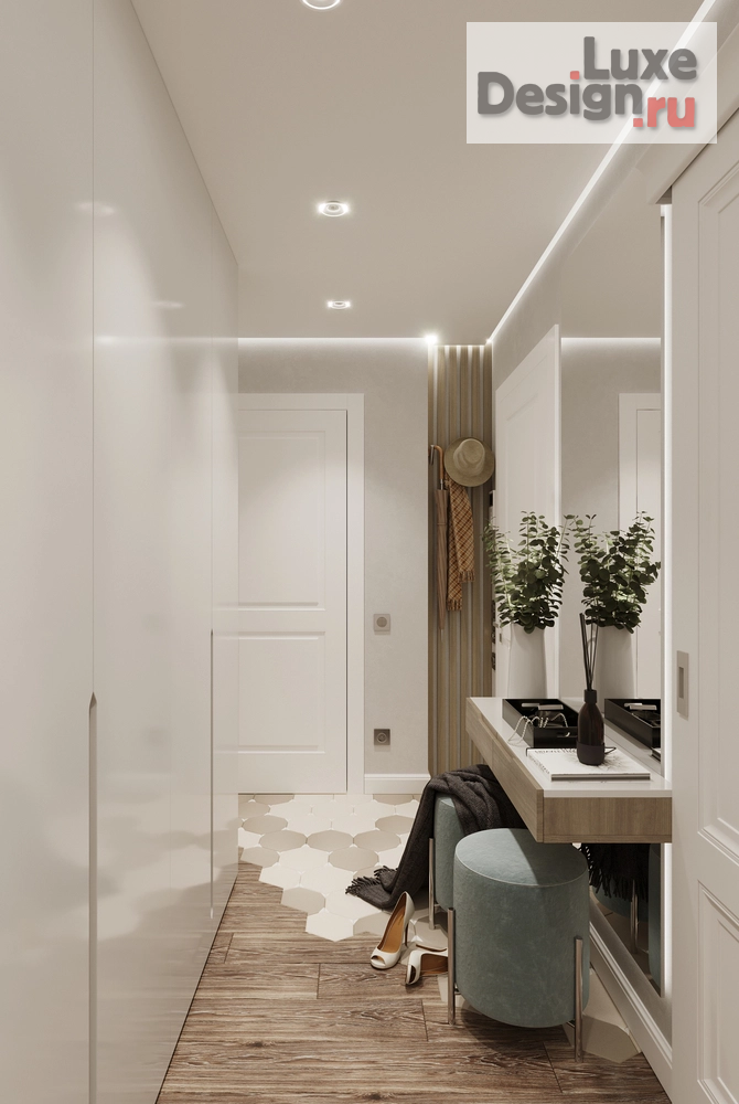 Дизайн интерьера трехкомнатной квартиры "Дизайн-проект квартиры в ЖК L'Club" (фото 61)