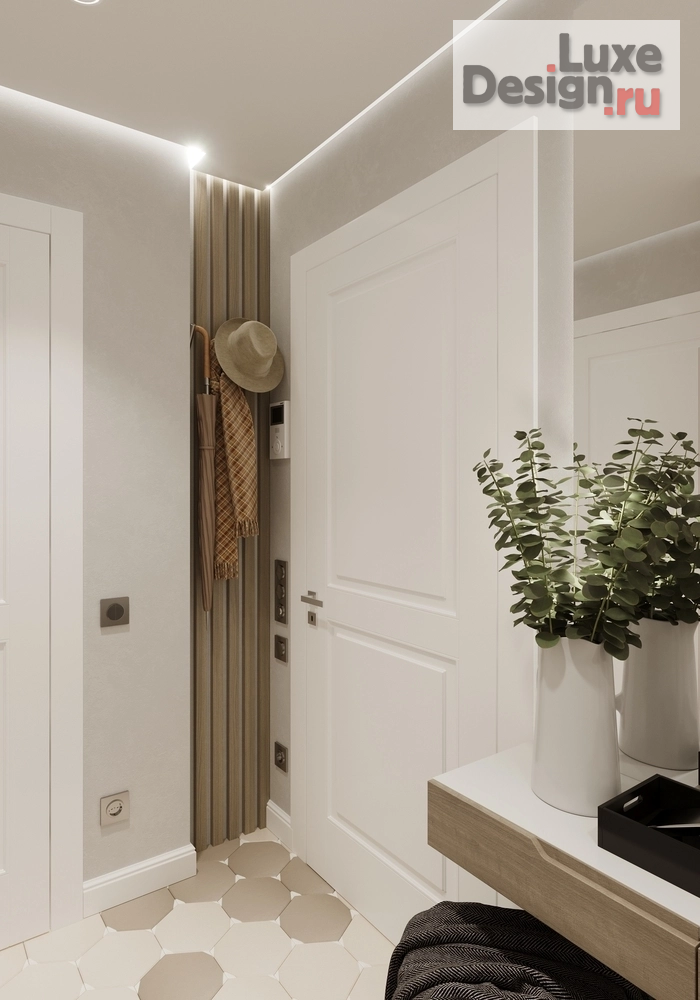 Дизайн интерьера трехкомнатной квартиры "Дизайн-проект квартиры в ЖК L'Club" (фото 62)