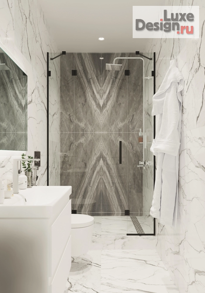 Дизайн интерьера четырехкомнатной квартиры "Квартира 108м2 в стиле современная классика." (фото 10) от дизайнера Цурган Екатерина Дизайн интерьера четырехкомнатной квартиры "Квартира 108м2 в стиле современная классика." (фото 10)