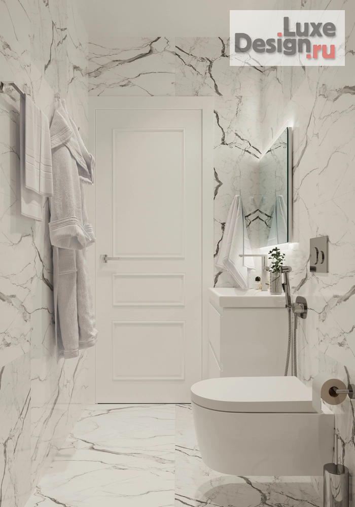 Дизайн интерьера четырехкомнатной квартиры "Квартира 108м2 в стиле современная классика." (фото 9) от дизайнера Цурган Екатерина Дизайн интерьера четырехкомнатной квартиры "Квартира 108м2 в стиле современная классика." (фото 9)