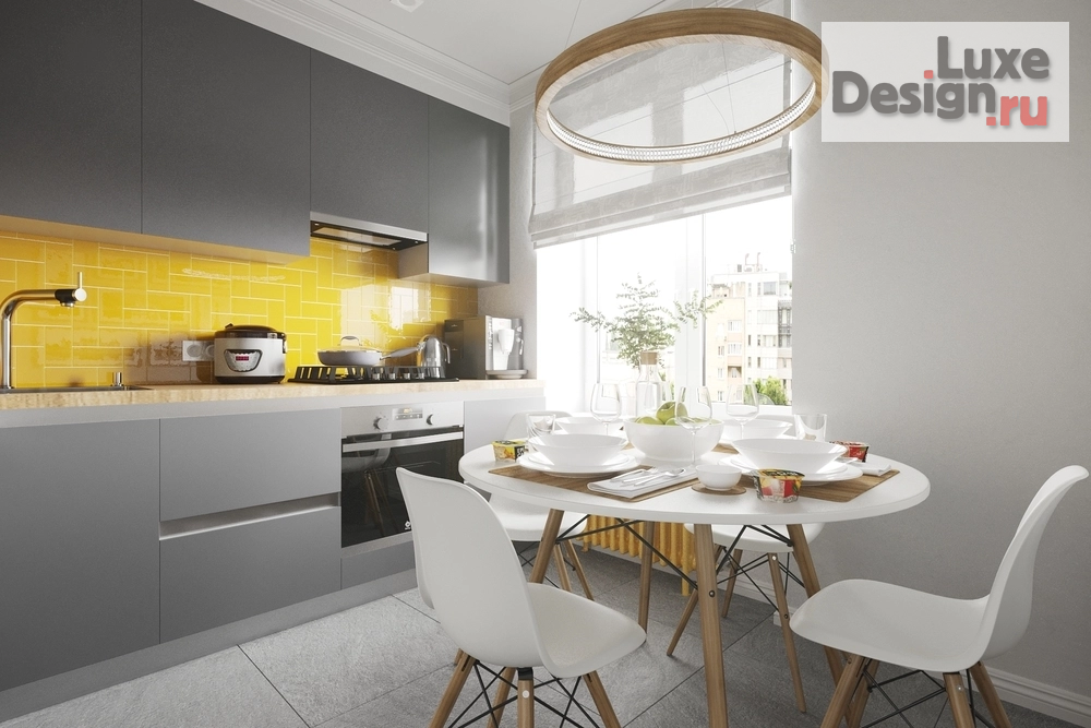 Дизайн интерьера двухкомнатной квартиры "Квартира 50 м2 у метро ЦСКА в скандинавском стиле с элементами лофт." (фото 9)