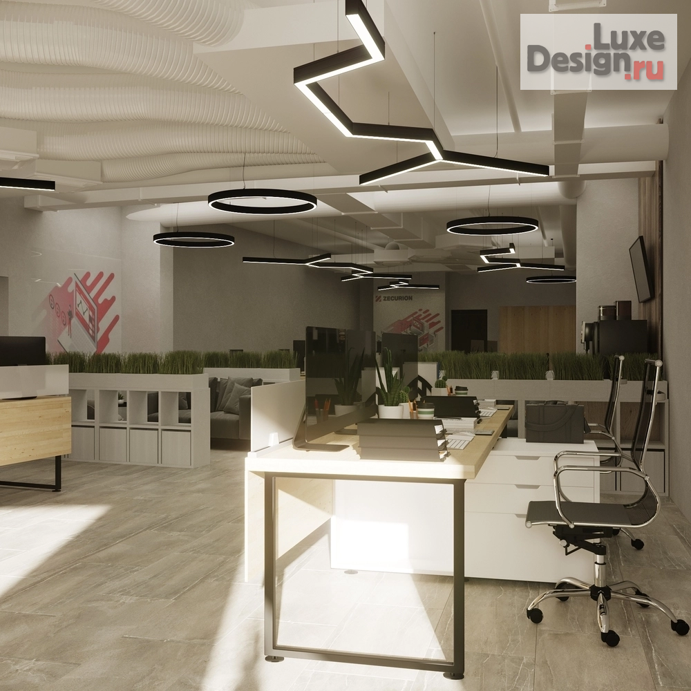 Дизайн интерьера офиса "Офис компании Zecurion" (фото 5)