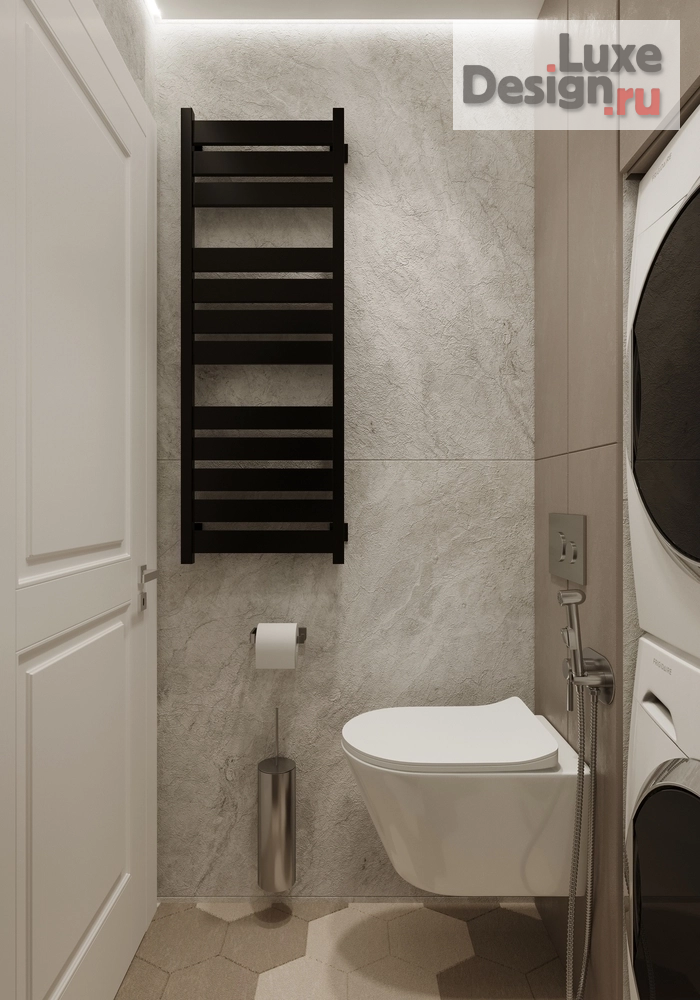 Дизайн интерьера трехкомнатной квартиры "Дизайн-проект квартиры в ЖК L'Club" (фото 56)