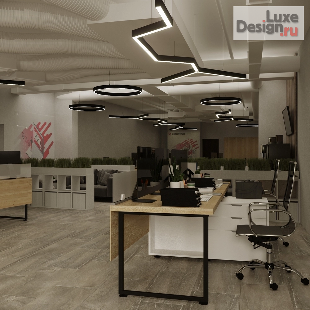 Дизайн интерьера офиса "Офис компании Zecurion" (фото 6)