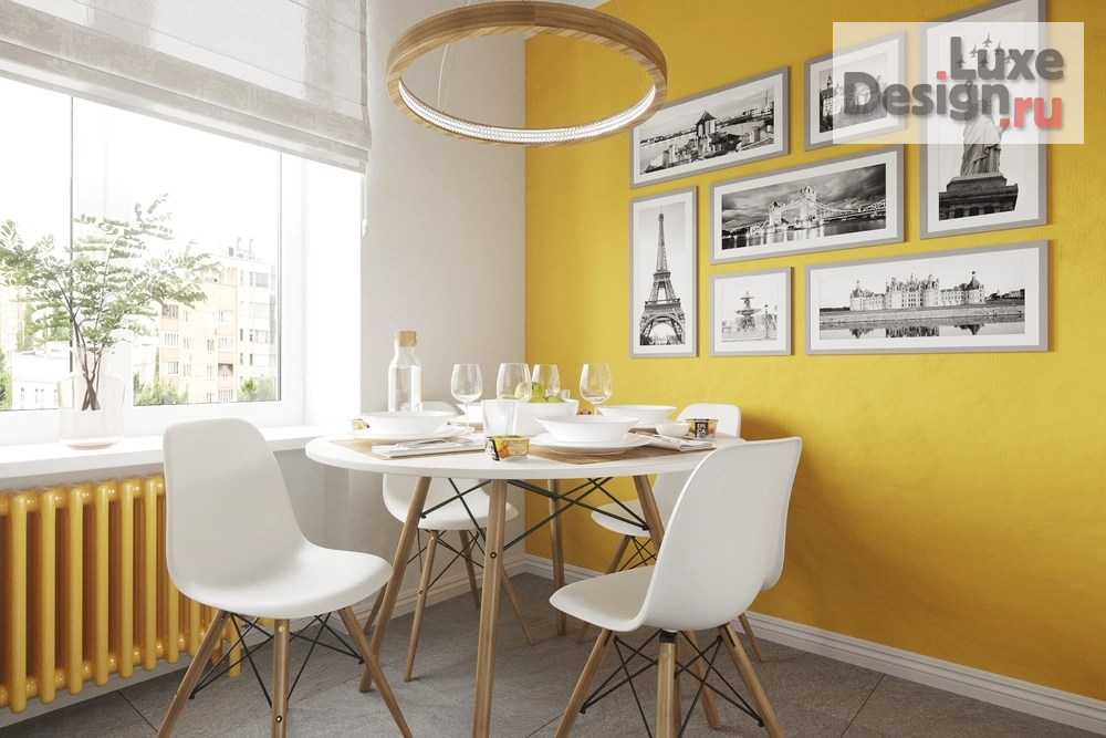 Дизайн интерьера двухкомнатной квартиры "Квартира 50 м2 у метро ЦСКА в скандинавском стиле с элементами лофт." (фото 13)