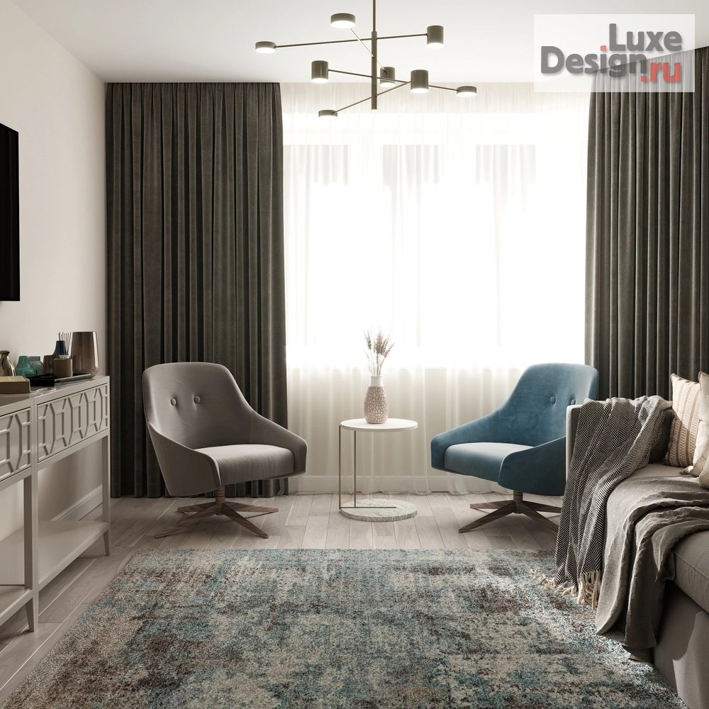 Дизайн интерьера четырехкомнатной квартиры "Квартира 110 м2 в современном стиле." (фото 30)