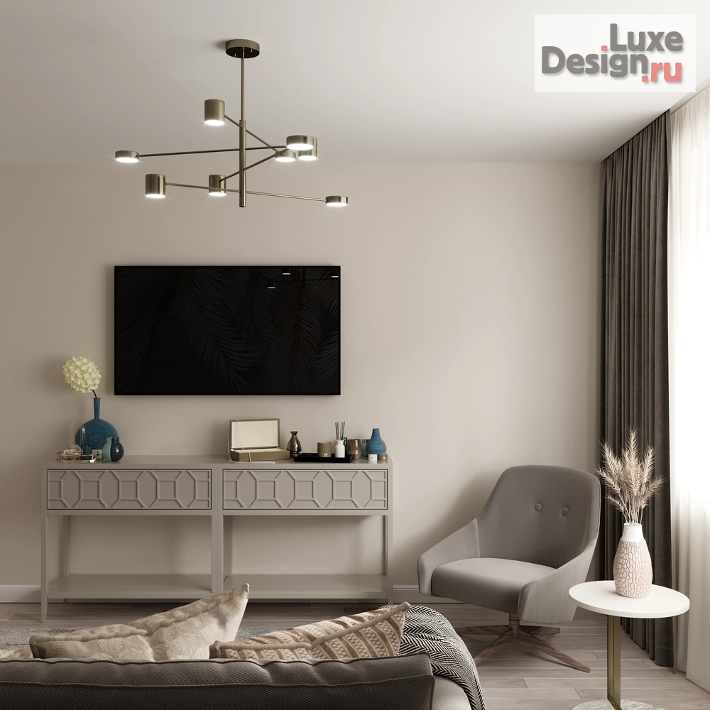 Дизайн интерьера четырехкомнатной квартиры "Квартира 110 м2 в современном стиле." (фото 32)