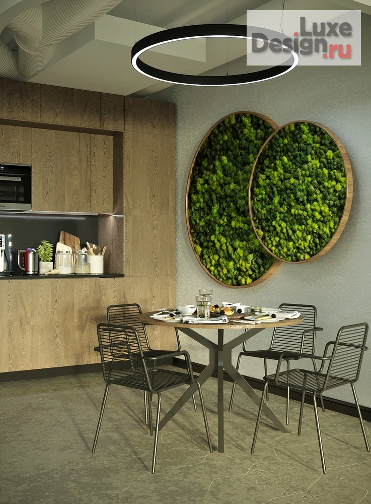 Дизайн интерьера офиса "г. Москва. Офис для компании Zecurion. Кухня-столовая" (фото 5)