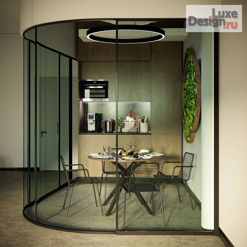 Дизайн интерьера офиса "г. Москва. Офис для компании Zecurion. Кухня-столовая" (фото 9)