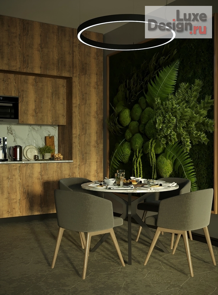 Дизайн интерьера офиса "г. Москва. Офис для компании Zecurion. Кухня-столовая" (фото 3)