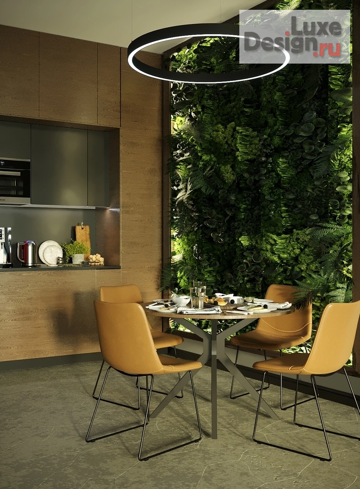 Дизайн интерьера офиса "г. Москва. Офис для компании Zecurion. Кухня-столовая" (фото 1)