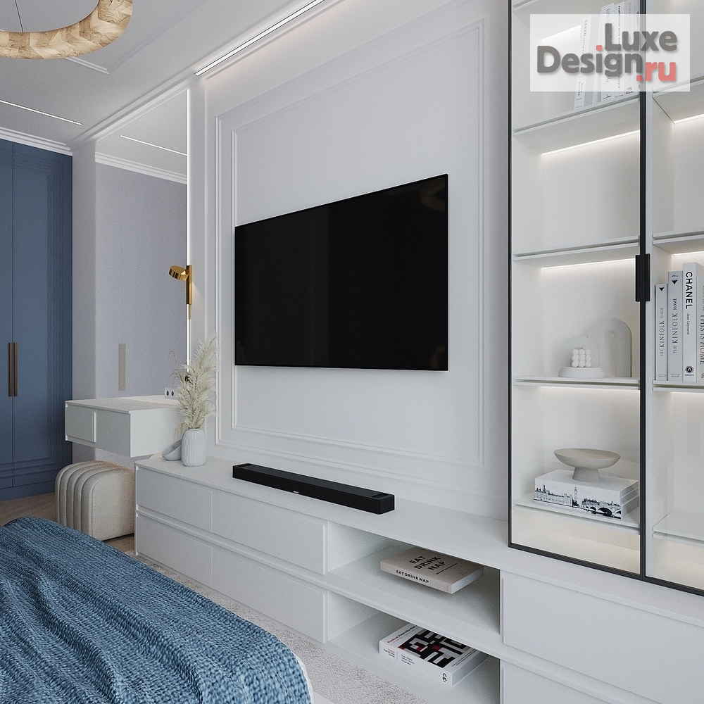 Дизайн интерьера двухкомнатной квартиры "Визуализация квартиры" (фото 26)