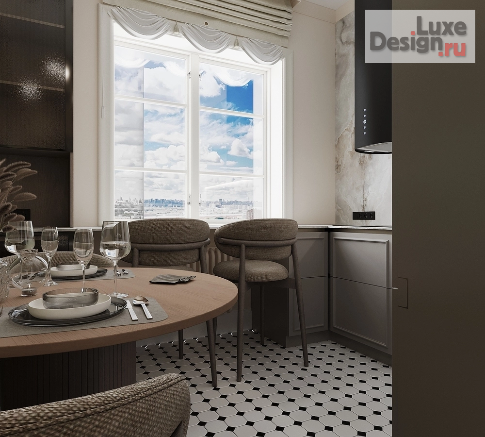 Дизайн интерьера трехкомнатной квартиры "Визуализация квартиры" (фото 13)