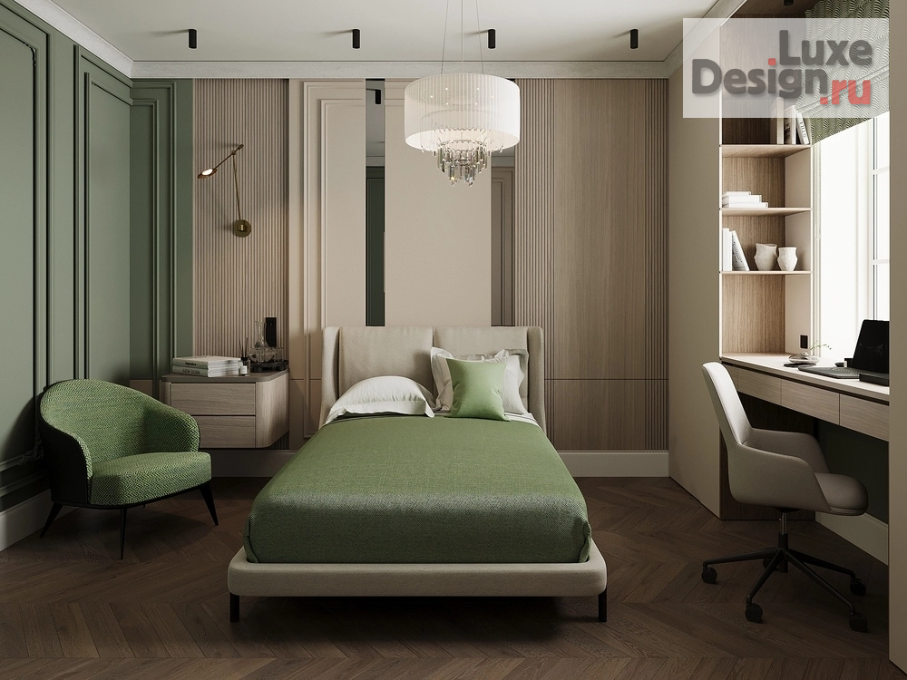 Дизайн интерьера трехкомнатной квартиры "Визуализация квартиры" (фото 22)