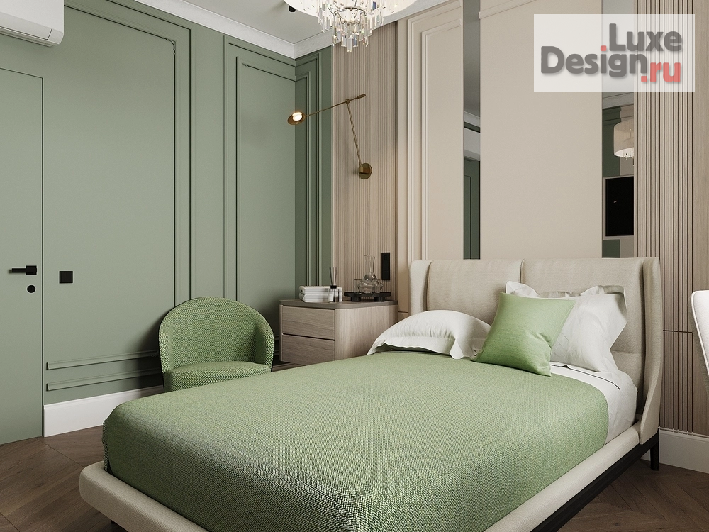 Дизайн интерьера трехкомнатной квартиры "Визуализация квартиры" (фото 23)