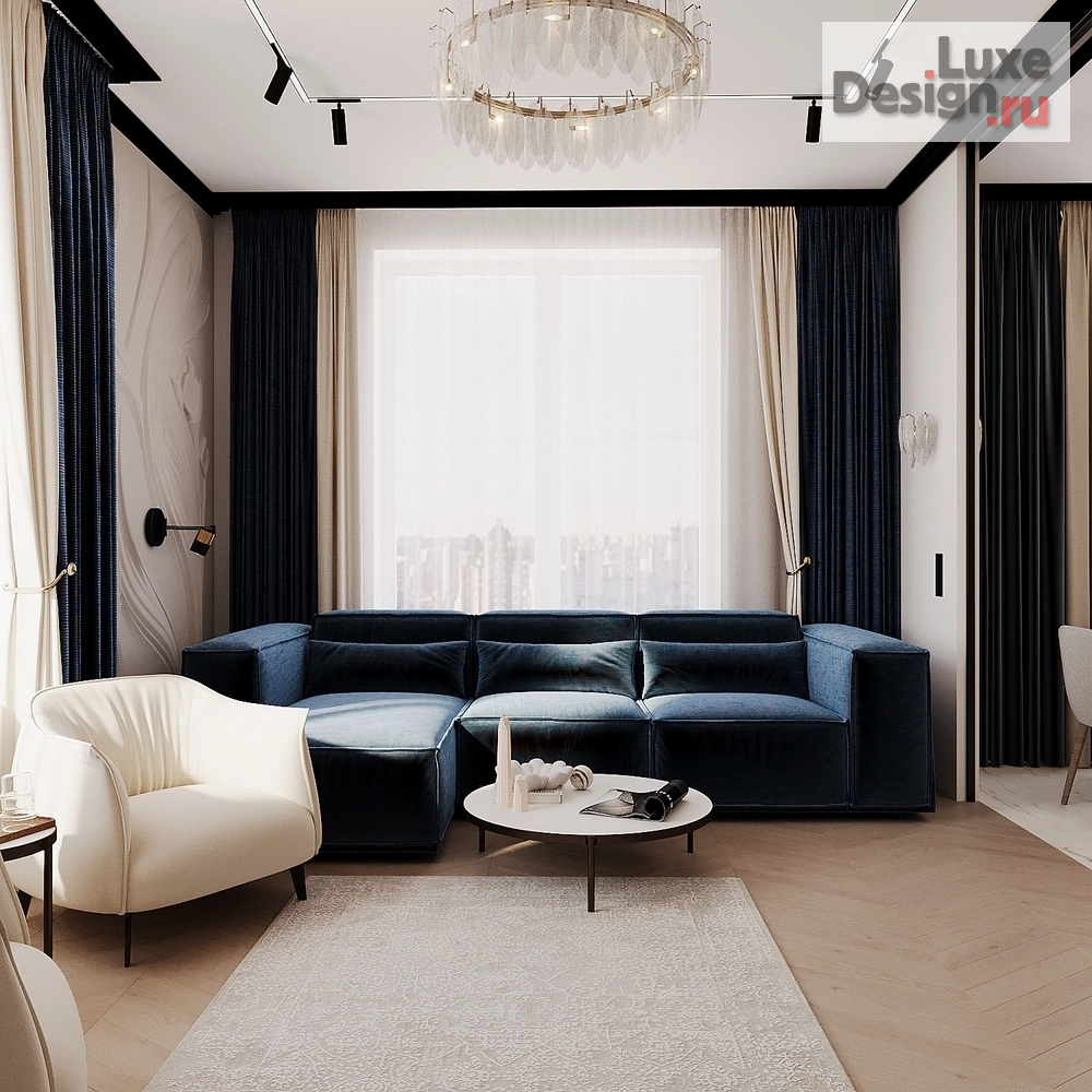 Дизайн интерьера двухкомнатной квартиры "Визуализация квартиры" (фото 10)