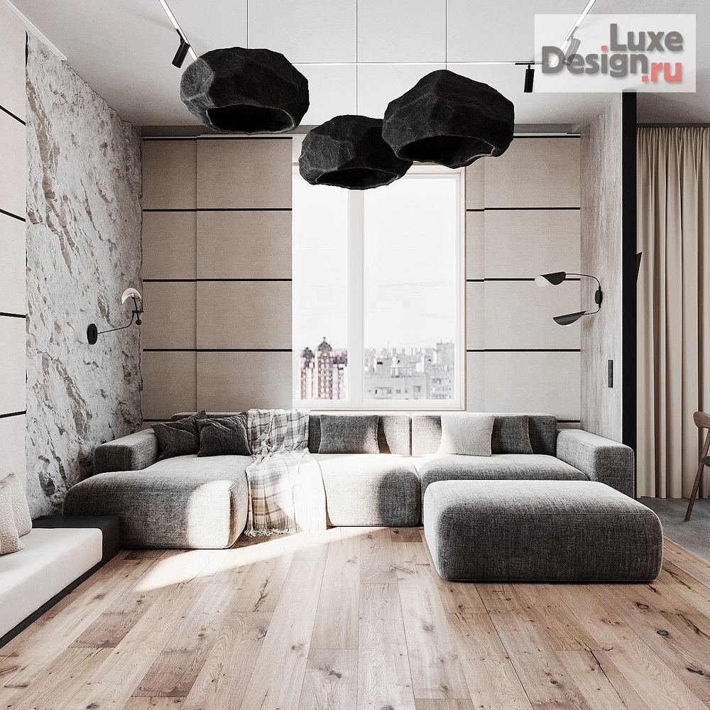 Дизайн интерьера комнаты "Wabi-Sabi интерьер" (фото 5)