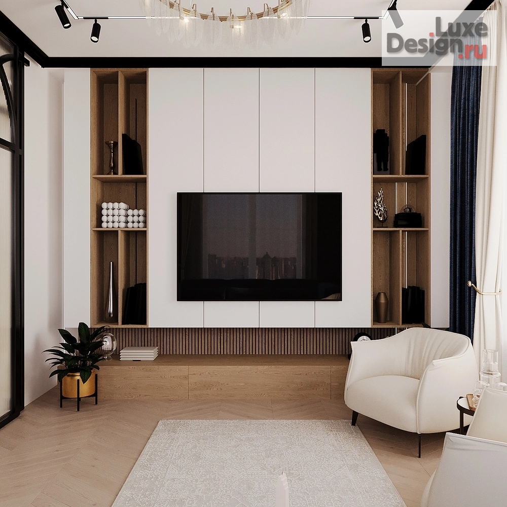 Дизайн интерьера двухкомнатной квартиры "Визуализация квартиры" (фото 11)