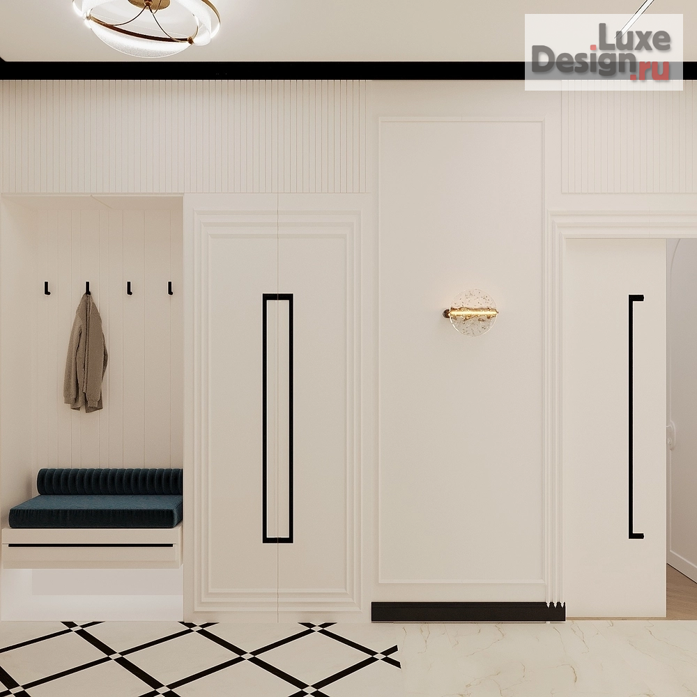 Дизайн интерьера двухкомнатной квартиры "Визуализация квартиры" (фото 14)