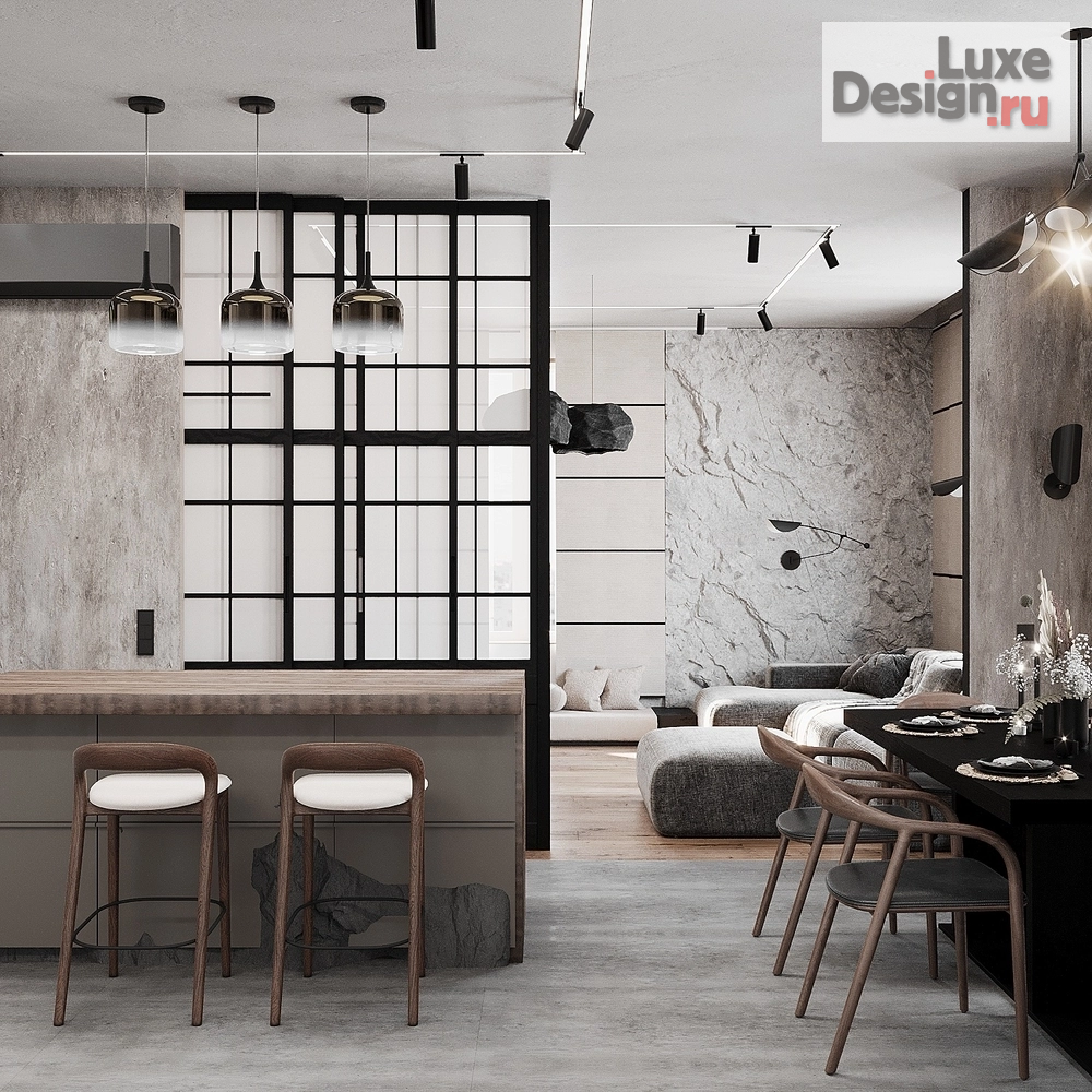 Дизайн интерьера комнаты "Wabi-Sabi интерьер" (фото 10)