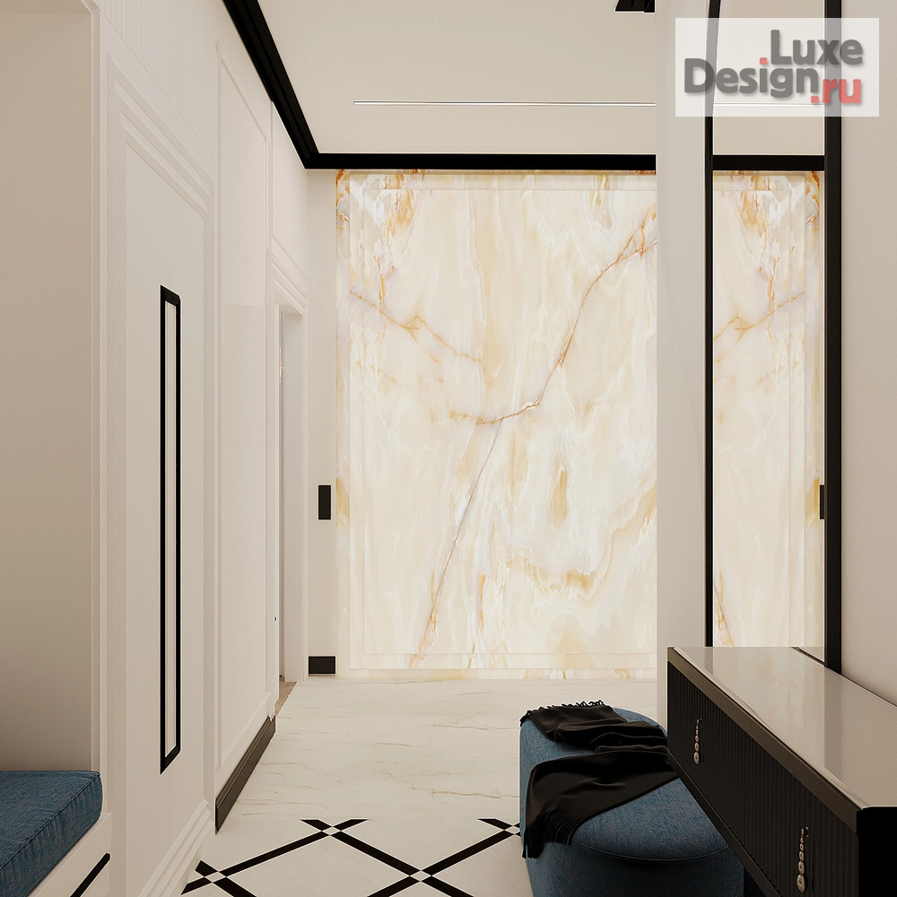 Дизайн интерьера двухкомнатной квартиры "Визуализация квартиры" (фото 2)