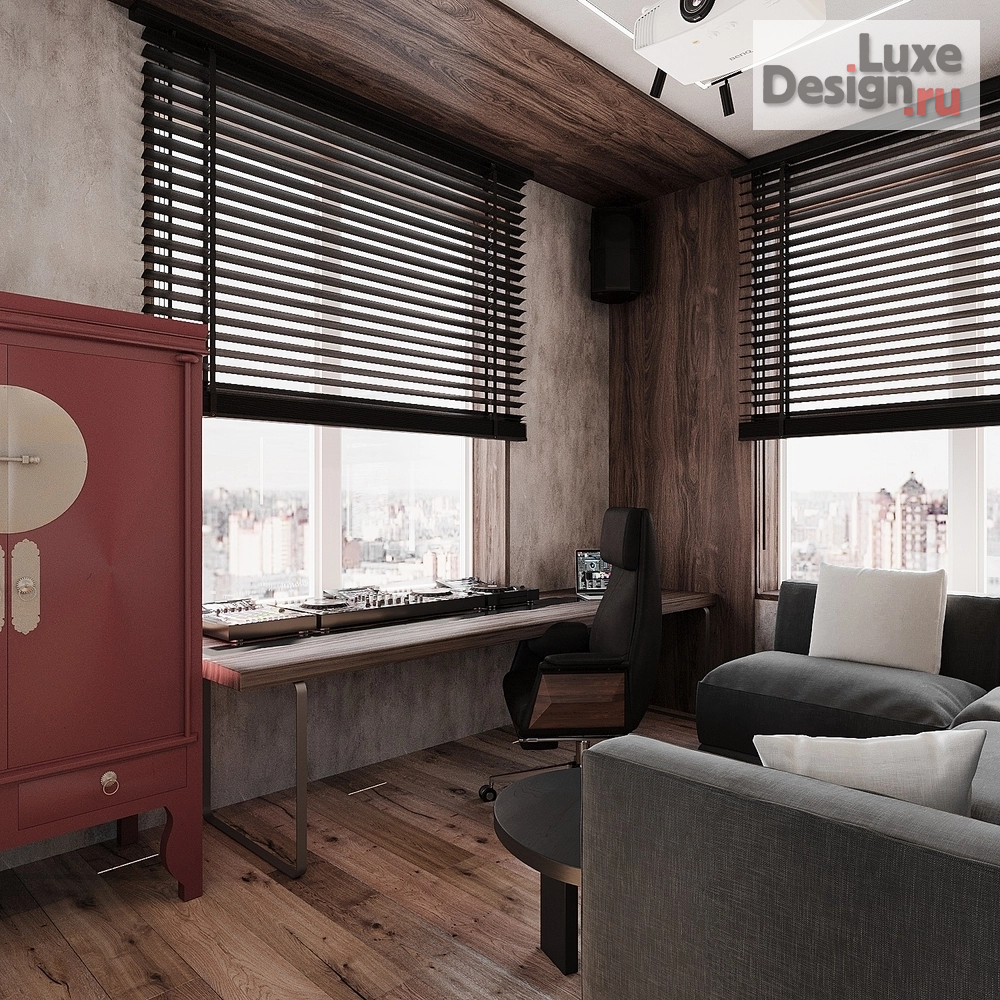 Дизайн интерьера комнаты "Wabi-Sabi интерьер" (фото 14)