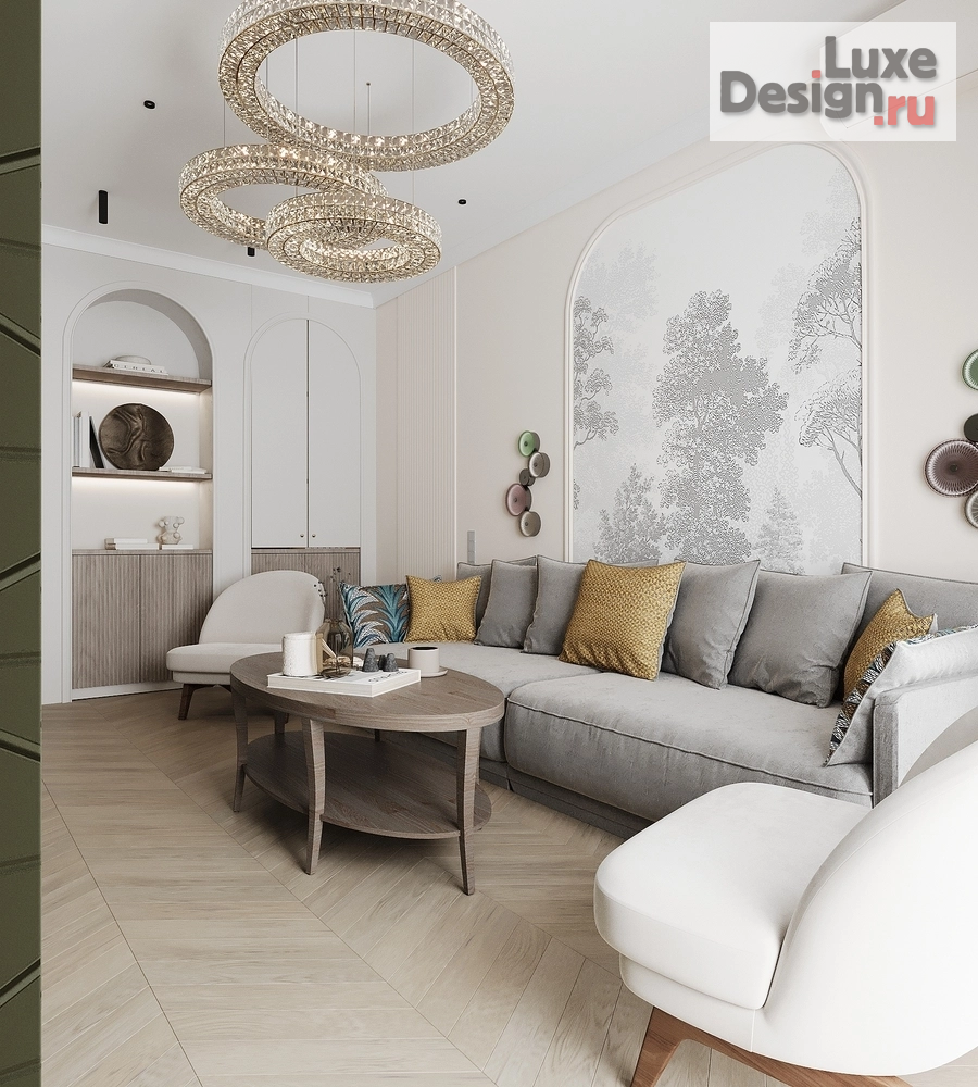 Дизайн интерьера трехкомнатной квартиры "Визуализация квартиры" (фото 9)