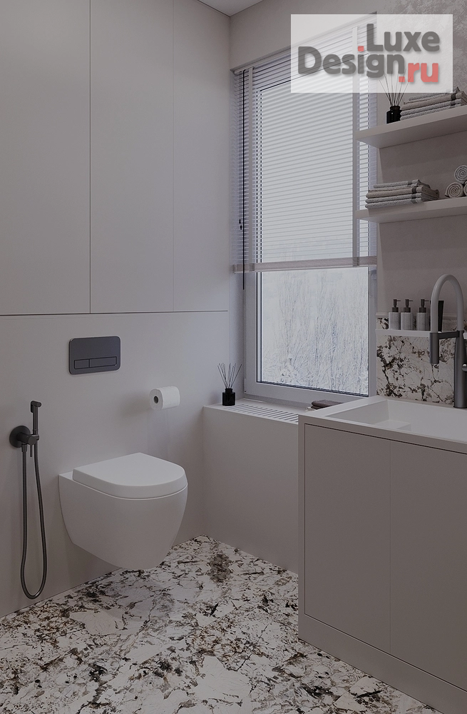 Дизайн интерьера двухкомнатной квартиры "Визуализация квартиры" (фото 34)