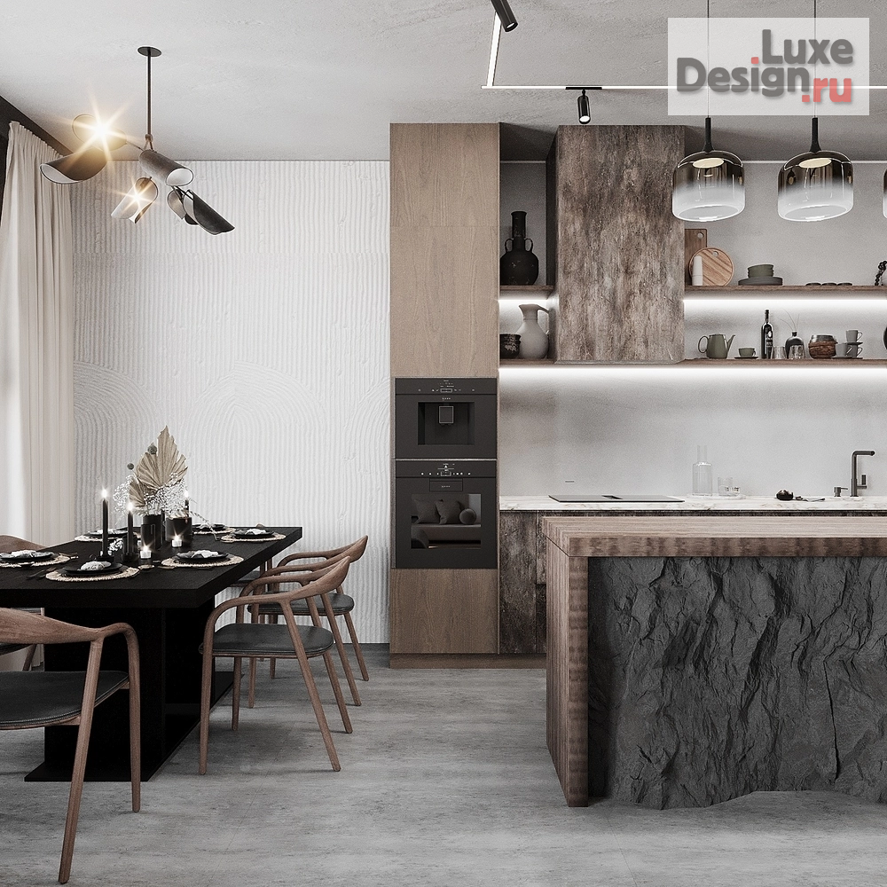 Дизайн интерьера комнаты "Wabi-Sabi интерьер" (фото 31)