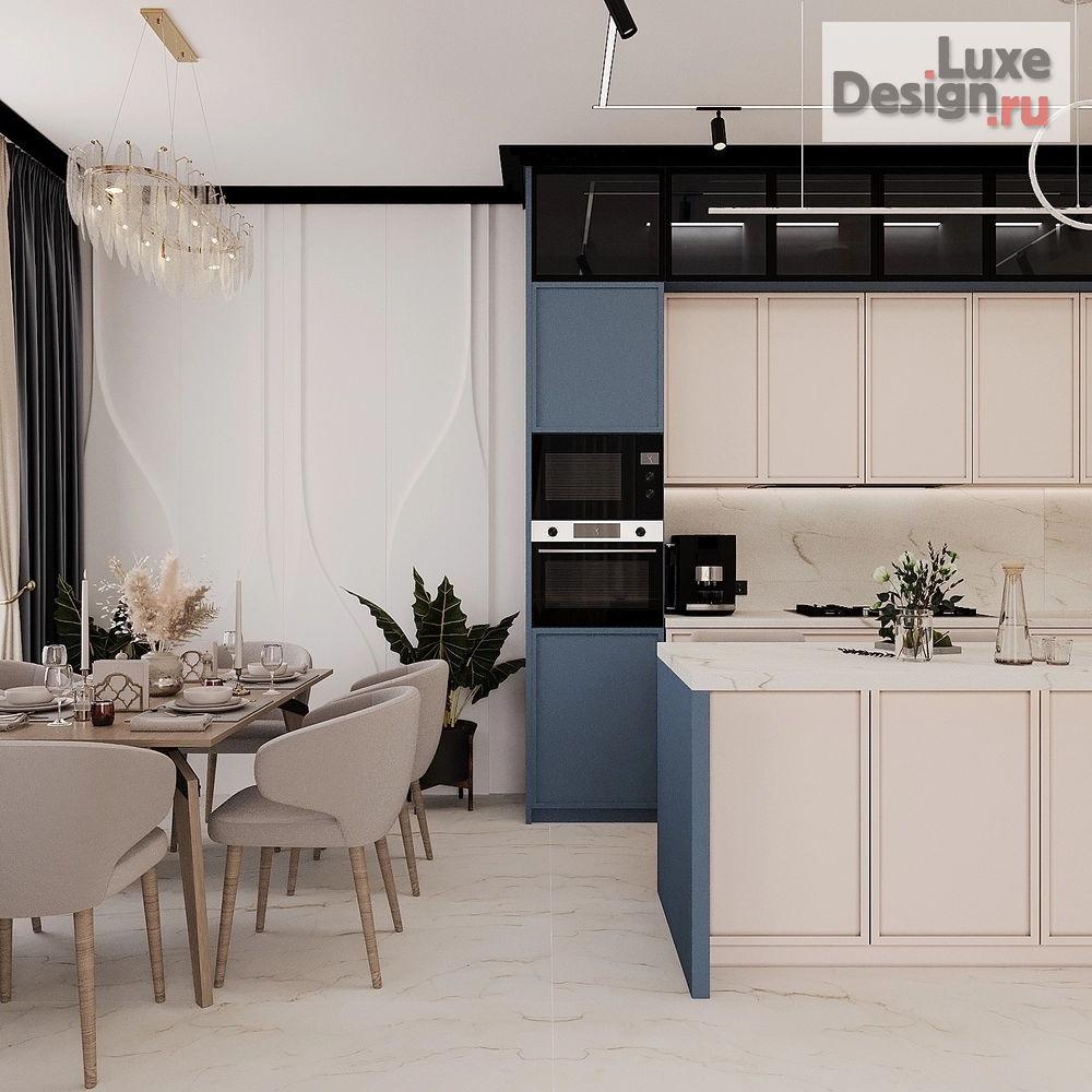 Дизайн интерьера двухкомнатной квартиры "Визуализация квартиры" (фото 6)