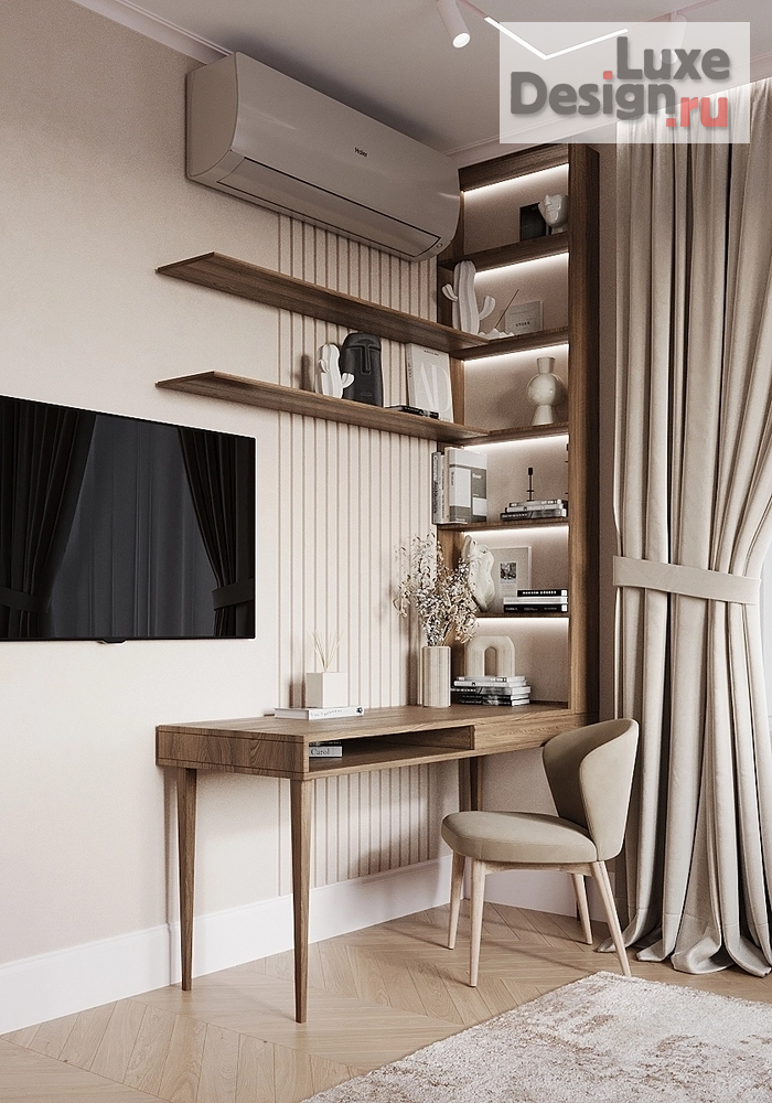 Дизайн интерьера двухкомнатной квартиры "Визуализация квартиры" (фото 32)