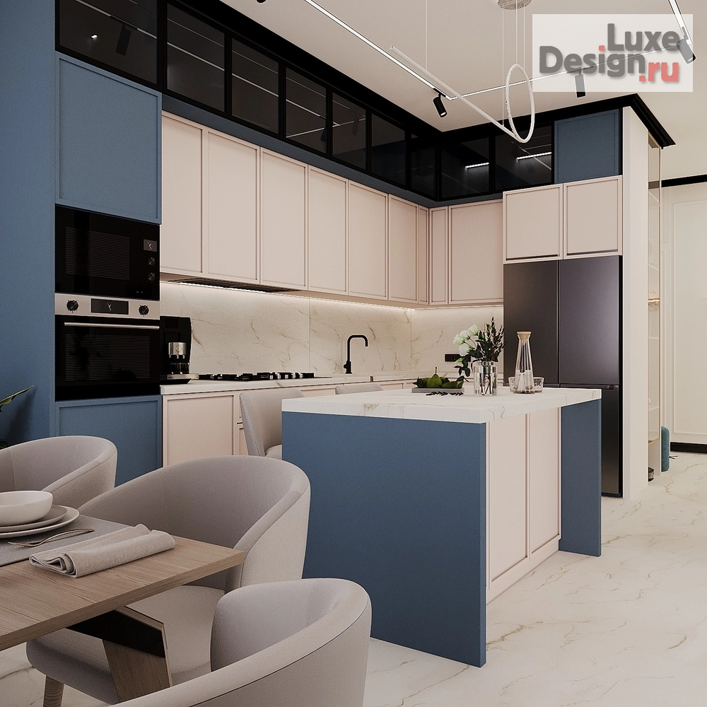 Дизайн интерьера двухкомнатной квартиры "Визуализация квартиры" (фото 8)