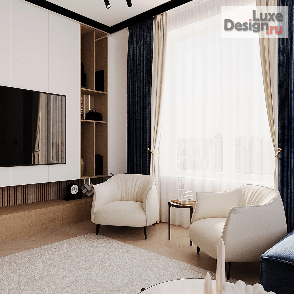 Дизайн интерьера двухкомнатной квартиры "Визуализация квартиры" (фото 9)
