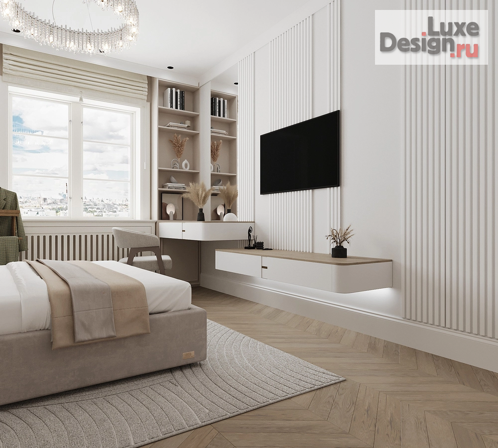 Дизайн интерьера трехкомнатной квартиры "Визуализация квартиры" (фото 3)