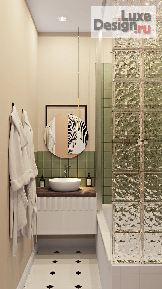 Дизайн интерьера трехкомнатной квартиры "ЖК Событие" (фото 25)